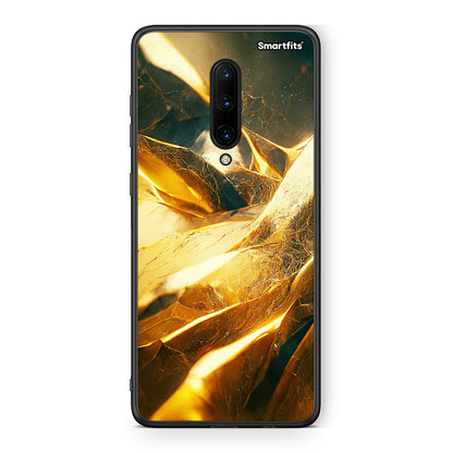 OnePlus 7 Pro Real Gold θήκη από τη Smartfits με σχέδιο στο πίσω μέρος και μαύρο περίβλημα | Smartphone case with colorful back and black bezels by Smartfits