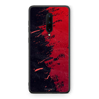 Thumbnail for OnePlus 7 Pro Red Paint Θήκη Αγίου Βαλεντίνου από τη Smartfits με σχέδιο στο πίσω μέρος και μαύρο περίβλημα | Smartphone case with colorful back and black bezels by Smartfits