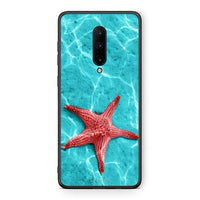 Thumbnail for OnePlus 7 Pro Red Starfish Θήκη από τη Smartfits με σχέδιο στο πίσω μέρος και μαύρο περίβλημα | Smartphone case with colorful back and black bezels by Smartfits