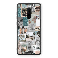 Thumbnail for OnePlus 7 Pro Retro Beach Life Θήκη από τη Smartfits με σχέδιο στο πίσω μέρος και μαύρο περίβλημα | Smartphone case with colorful back and black bezels by Smartfits