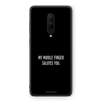 Thumbnail for OnePlus 7 Pro Salute θήκη από τη Smartfits με σχέδιο στο πίσω μέρος και μαύρο περίβλημα | Smartphone case with colorful back and black bezels by Smartfits