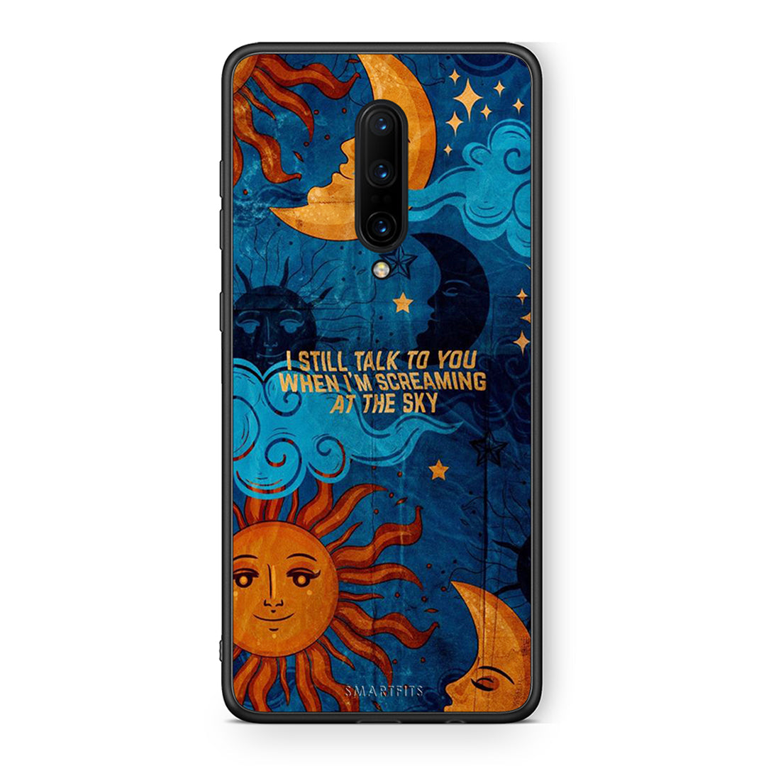 OnePlus 7 Pro Screaming Sky θήκη από τη Smartfits με σχέδιο στο πίσω μέρος και μαύρο περίβλημα | Smartphone case with colorful back and black bezels by Smartfits