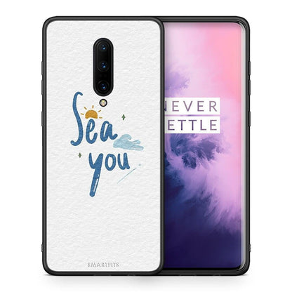 Θήκη OnePlus 7 Pro Sea You από τη Smartfits με σχέδιο στο πίσω μέρος και μαύρο περίβλημα | OnePlus 7 Pro Sea You case with colorful back and black bezels