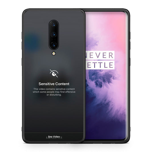 Θήκη OnePlus 7 Pro Sensitive Content από τη Smartfits με σχέδιο στο πίσω μέρος και μαύρο περίβλημα | OnePlus 7 Pro Sensitive Content case with colorful back and black bezels