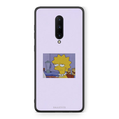 OnePlus 7 Pro So Happy θήκη από τη Smartfits με σχέδιο στο πίσω μέρος και μαύρο περίβλημα | Smartphone case with colorful back and black bezels by Smartfits