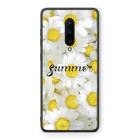 Thumbnail for OnePlus 7 Pro Summer Daisies Θήκη από τη Smartfits με σχέδιο στο πίσω μέρος και μαύρο περίβλημα | Smartphone case with colorful back and black bezels by Smartfits