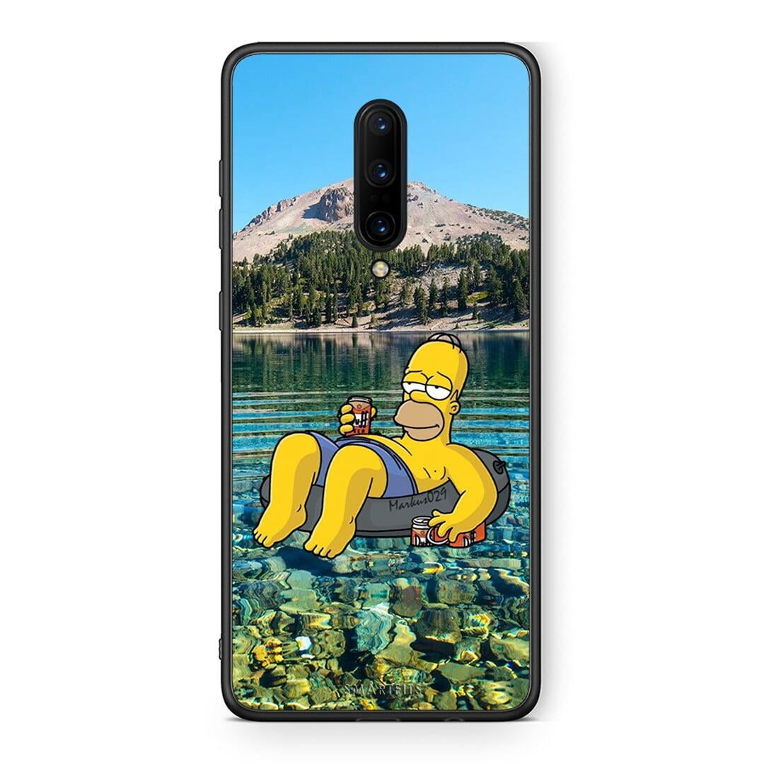 OnePlus 7 Pro Summer Happiness Θήκη από τη Smartfits με σχέδιο στο πίσω μέρος και μαύρο περίβλημα | Smartphone case with colorful back and black bezels by Smartfits