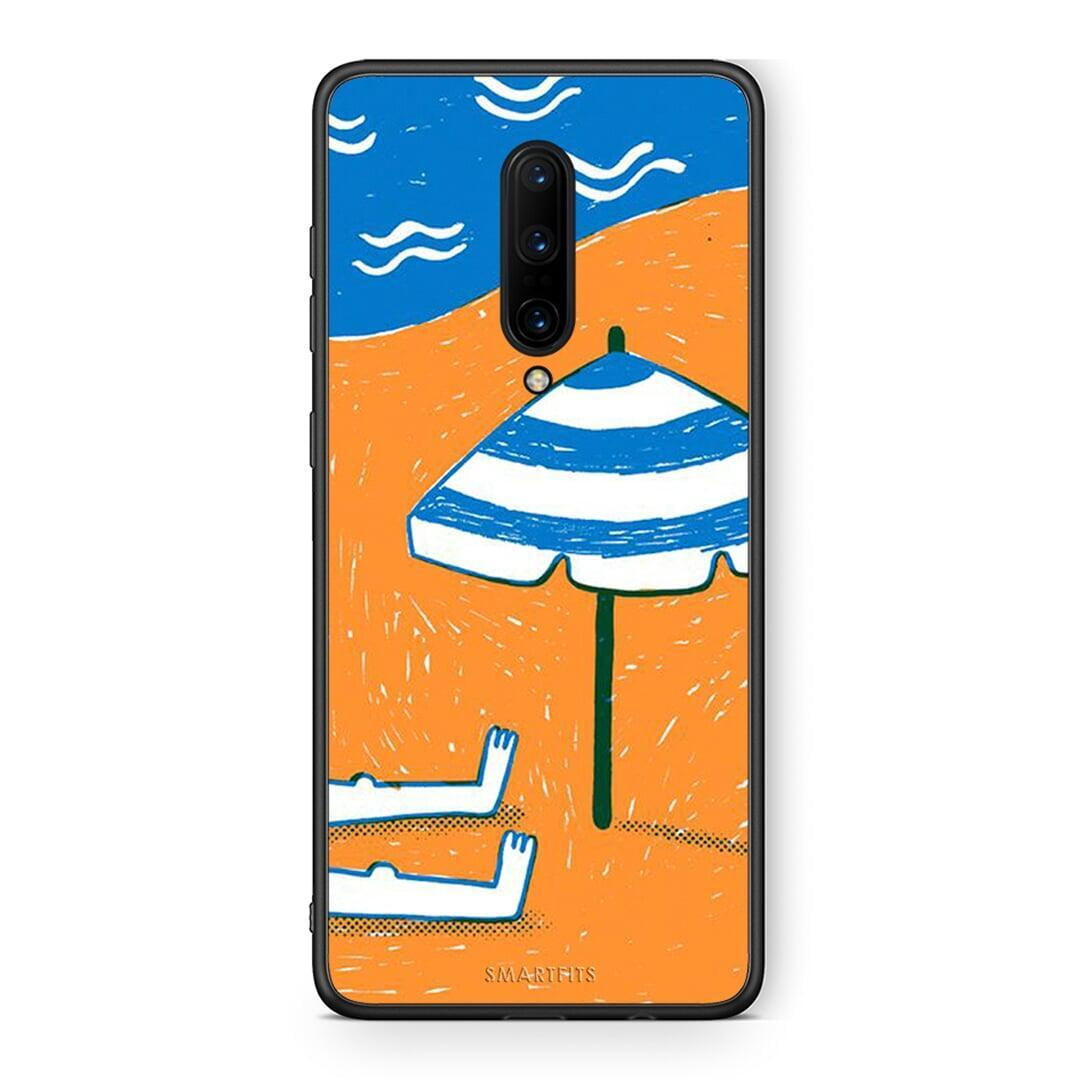 OnePlus 7 Pro Summering Θήκη από τη Smartfits με σχέδιο στο πίσω μέρος και μαύρο περίβλημα | Smartphone case with colorful back and black bezels by Smartfits