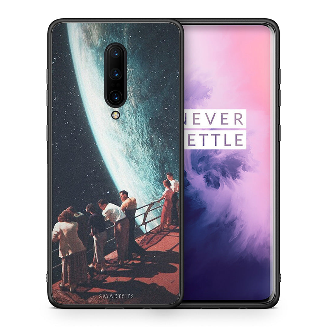 Θήκη OnePlus 7 Pro Surreal View από τη Smartfits με σχέδιο στο πίσω μέρος και μαύρο περίβλημα | OnePlus 7 Pro Surreal View case with colorful back and black bezels