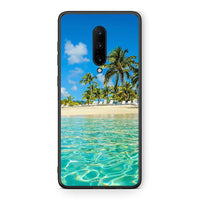 Thumbnail for OnePlus 7 Pro Tropical Vibes Θήκη από τη Smartfits με σχέδιο στο πίσω μέρος και μαύρο περίβλημα | Smartphone case with colorful back and black bezels by Smartfits