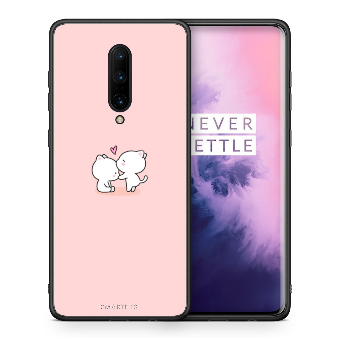 Θήκη OnePlus 7 Pro Love Valentine από τη Smartfits με σχέδιο στο πίσω μέρος και μαύρο περίβλημα | OnePlus 7 Pro Love Valentine case with colorful back and black bezels