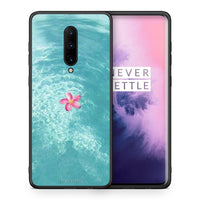 Thumbnail for Θήκη OnePlus 7 Pro Water Flower από τη Smartfits με σχέδιο στο πίσω μέρος και μαύρο περίβλημα | OnePlus 7 Pro Water Flower case with colorful back and black bezels