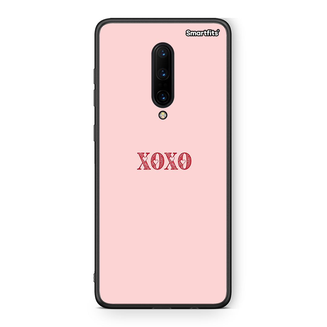 OnePlus 7 Pro XOXO Love θήκη από τη Smartfits με σχέδιο στο πίσω μέρος και μαύρο περίβλημα | Smartphone case with colorful back and black bezels by Smartfits