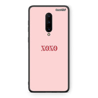 Thumbnail for OnePlus 7 Pro XOXO Love θήκη από τη Smartfits με σχέδιο στο πίσω μέρος και μαύρο περίβλημα | Smartphone case with colorful back and black bezels by Smartfits