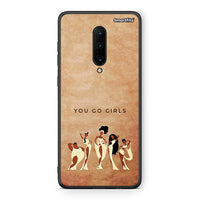 Thumbnail for OnePlus 7 Pro You Go Girl θήκη από τη Smartfits με σχέδιο στο πίσω μέρος και μαύρο περίβλημα | Smartphone case with colorful back and black bezels by Smartfits