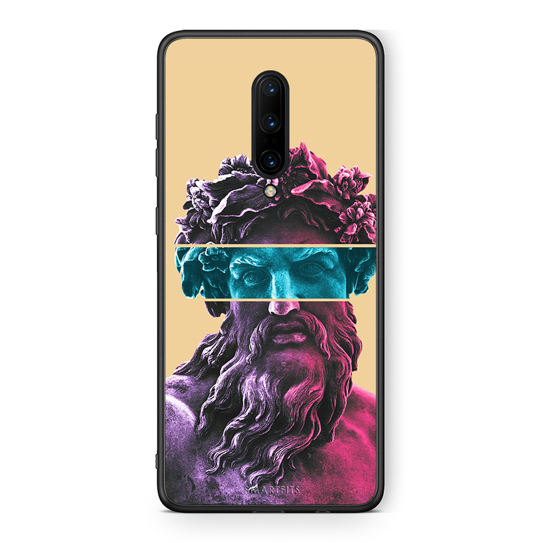 OnePlus 7 Pro Zeus Art Θήκη Αγίου Βαλεντίνου από τη Smartfits με σχέδιο στο πίσω μέρος και μαύρο περίβλημα | Smartphone case with colorful back and black bezels by Smartfits