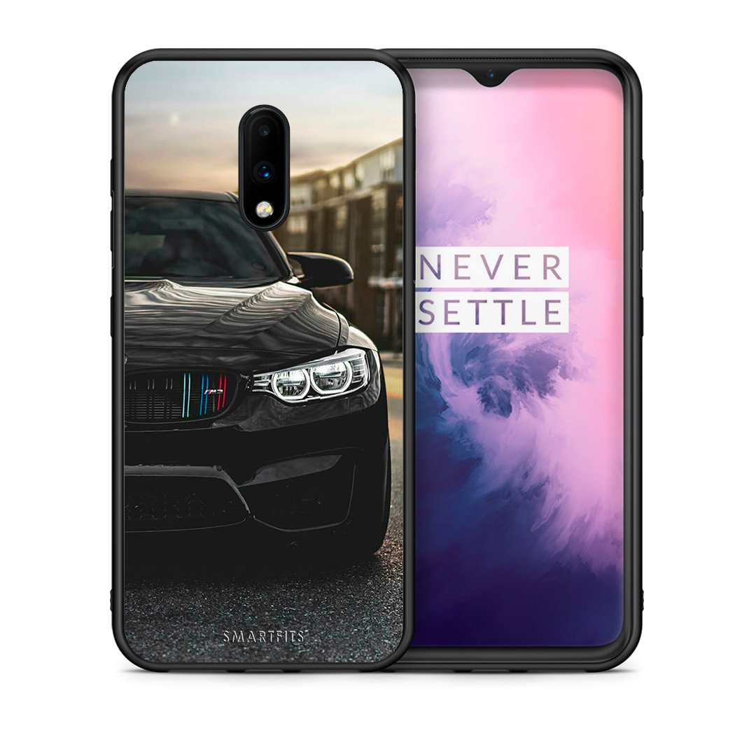 Θήκη OnePlus 7 M3 Racing από τη Smartfits με σχέδιο στο πίσω μέρος και μαύρο περίβλημα | OnePlus 7 M3 Racing case with colorful back and black bezels