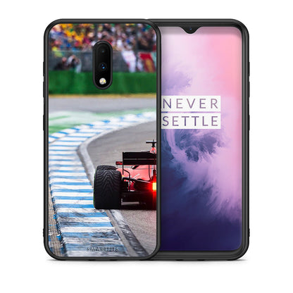Θήκη OnePlus 7 Racing Vibes από τη Smartfits με σχέδιο στο πίσω μέρος και μαύρο περίβλημα | OnePlus 7 Racing Vibes case with colorful back and black bezels