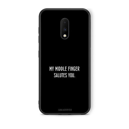 OnePlus 7 Salute θήκη από τη Smartfits με σχέδιο στο πίσω μέρος και μαύρο περίβλημα | Smartphone case with colorful back and black bezels by Smartfits
