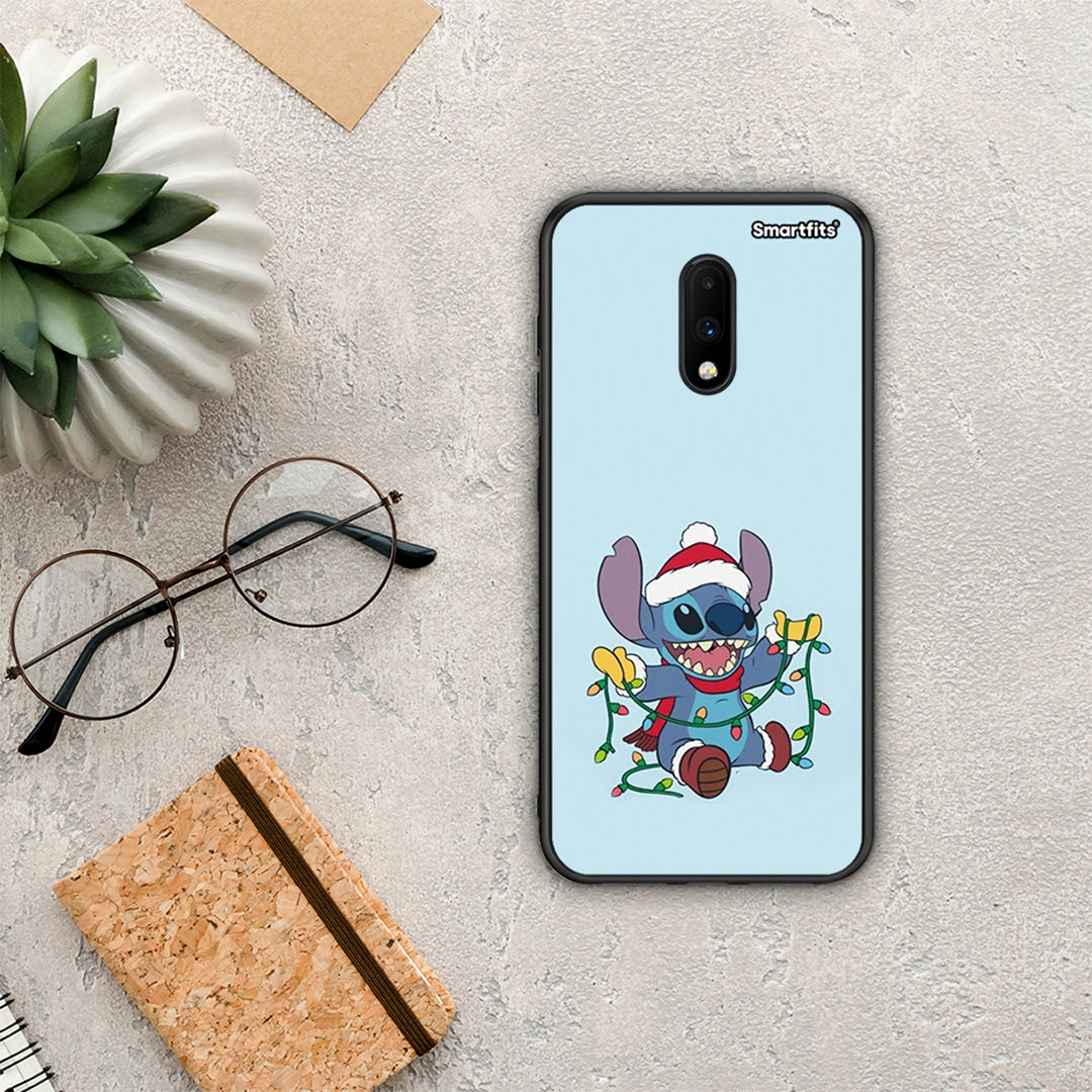 Santa Stich - OnePlus 7 θήκη