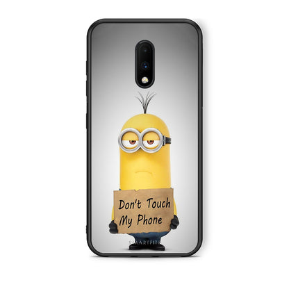 4 - OnePlus 7 Minion Text case, cover, bumper