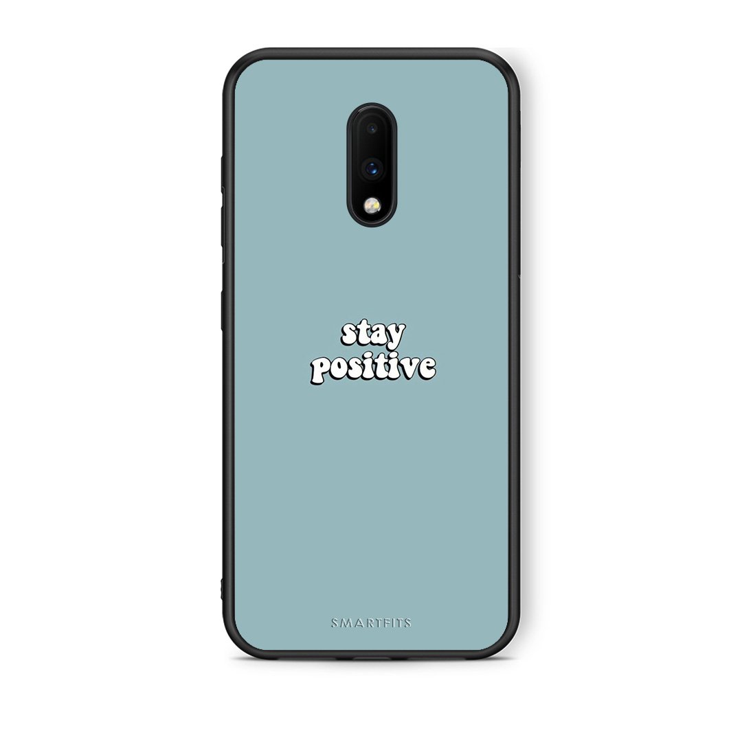 4 - OnePlus 7 Positive Text case, cover, bumper