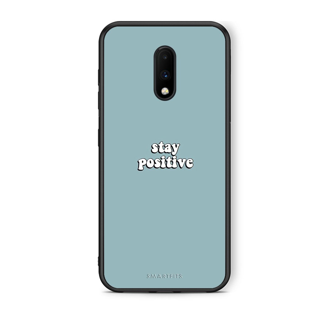 4 - OnePlus 7 Positive Text case, cover, bumper