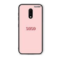 Thumbnail for OnePlus 7 XOXO Love θήκη από τη Smartfits με σχέδιο στο πίσω μέρος και μαύρο περίβλημα | Smartphone case with colorful back and black bezels by Smartfits