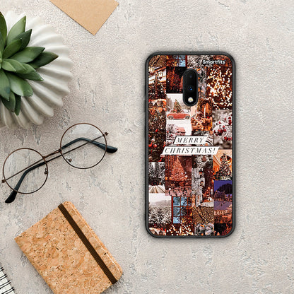 Xmas Collage - OnePlus 7 θήκη