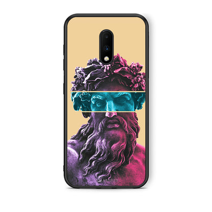 OnePlus 7 Zeus Art Θήκη Αγίου Βαλεντίνου από τη Smartfits με σχέδιο στο πίσω μέρος και μαύρο περίβλημα | Smartphone case with colorful back and black bezels by Smartfits
