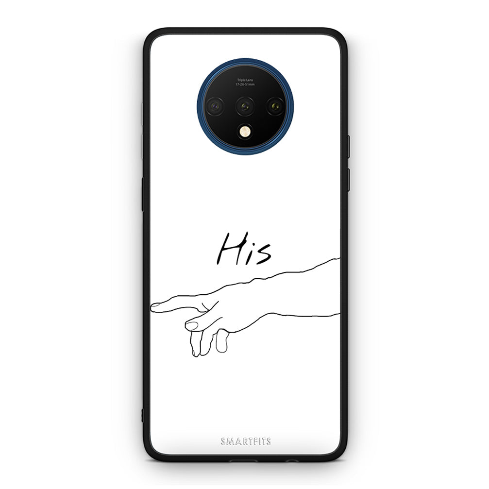 OnePlus 7T Aeshetic Love 2 Θήκη Αγίου Βαλεντίνου από τη Smartfits με σχέδιο στο πίσω μέρος και μαύρο περίβλημα | Smartphone case with colorful back and black bezels by Smartfits