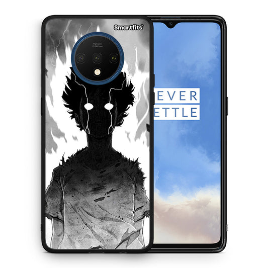 Θήκη OnePlus 7T Anime Boy από τη Smartfits με σχέδιο στο πίσω μέρος και μαύρο περίβλημα | OnePlus 7T Anime Boy case with colorful back and black bezels