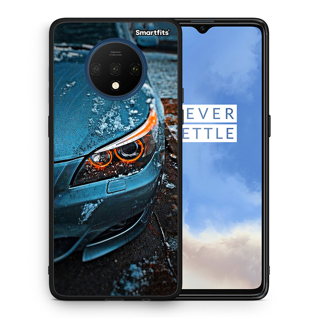 Θήκη OnePlus 7T Bmw E60 από τη Smartfits με σχέδιο στο πίσω μέρος και μαύρο περίβλημα | OnePlus 7T Bmw E60 case with colorful back and black bezels