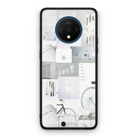 Thumbnail for OnePlus 7T Collage Make Me Wonder Θήκη Αγίου Βαλεντίνου από τη Smartfits με σχέδιο στο πίσω μέρος και μαύρο περίβλημα | Smartphone case with colorful back and black bezels by Smartfits