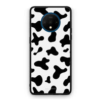 Thumbnail for OnePlus 7T Cow Print θήκη από τη Smartfits με σχέδιο στο πίσω μέρος και μαύρο περίβλημα | Smartphone case with colorful back and black bezels by Smartfits