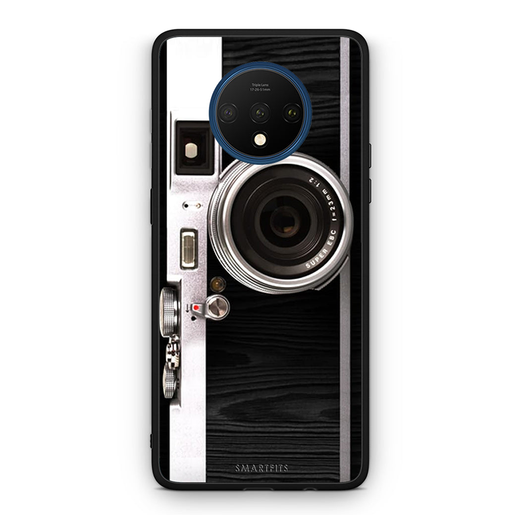 OnePlus 7T Emily In Paris θήκη από τη Smartfits με σχέδιο στο πίσω μέρος και μαύρο περίβλημα | Smartphone case with colorful back and black bezels by Smartfits