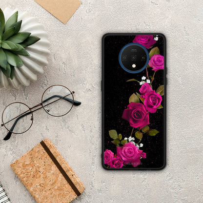 Flower Red Roses - OnePlus 7T θήκη