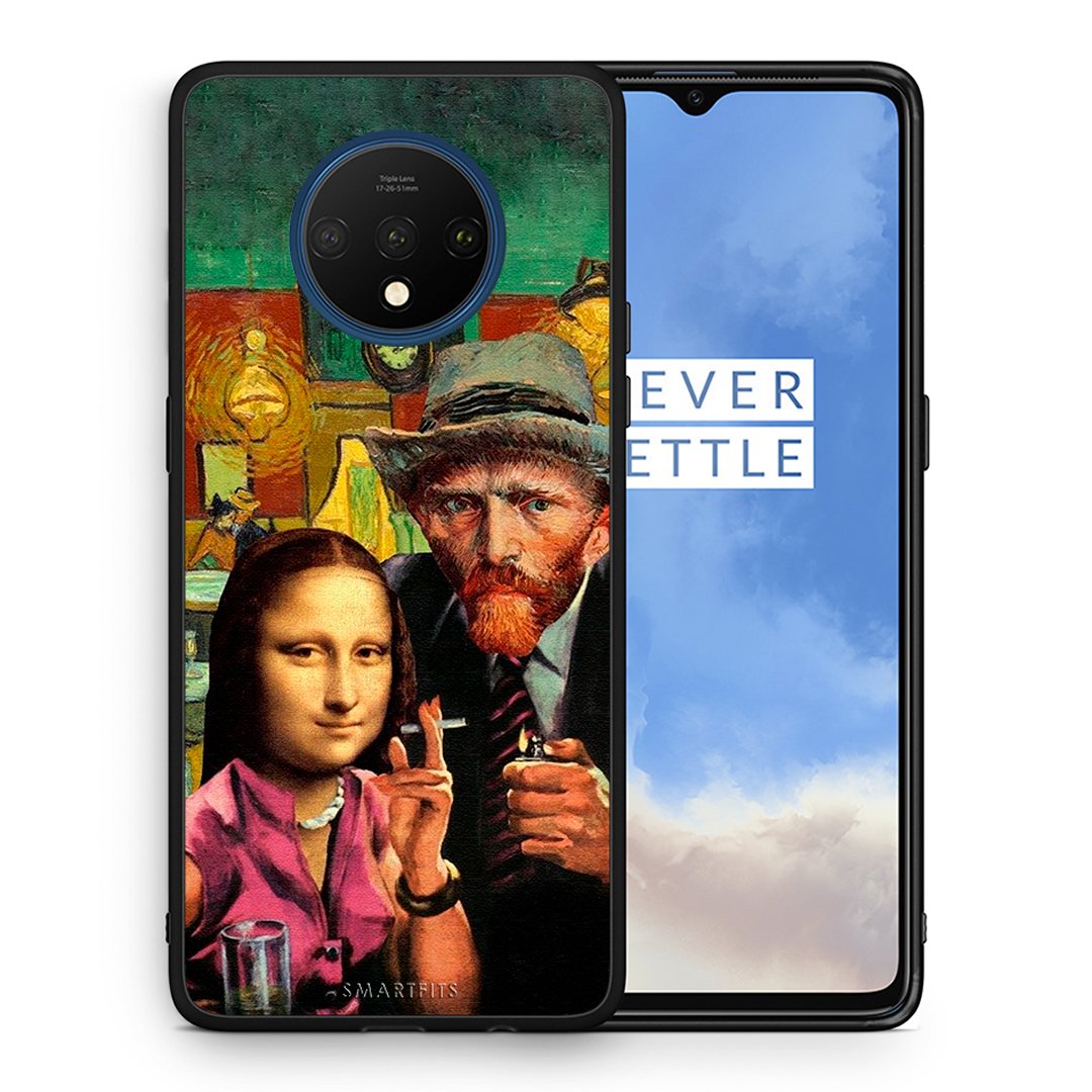 Θήκη OnePlus 7T Funny Art από τη Smartfits με σχέδιο στο πίσω μέρος και μαύρο περίβλημα | OnePlus 7T Funny Art case with colorful back and black bezels