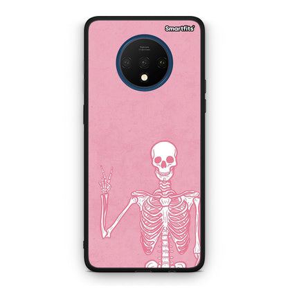 OnePlus 7T Halloween Motivation Θήκη από τη Smartfits με σχέδιο στο πίσω μέρος και μαύρο περίβλημα | Smartphone case with colorful back and black bezels by Smartfits