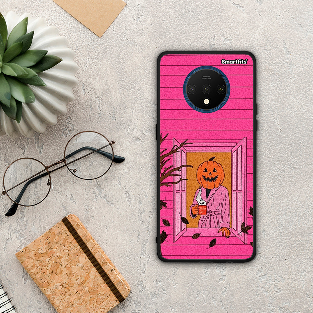 Halloween Pumpkin Lady - OnePlus 7T θήκη