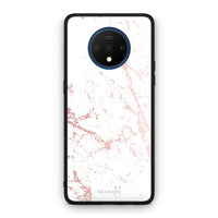 Thumbnail for 116 - OnePlus 7T  Pink Splash Marble case, cover, bumper