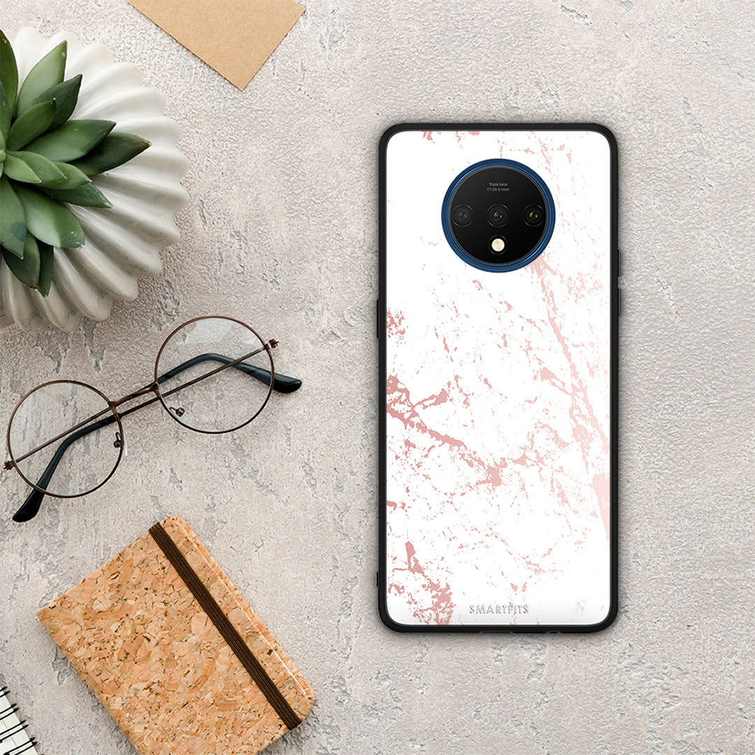 Marble Pink Splash - OnePlus 7T θήκη