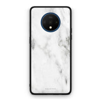 Thumbnail for 2 - OnePlus 7T  White marble case, cover, bumper