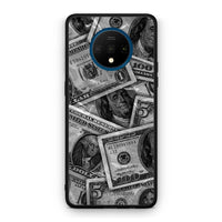 Thumbnail for OnePlus 7T Money Dollars θήκη από τη Smartfits με σχέδιο στο πίσω μέρος και μαύρο περίβλημα | Smartphone case with colorful back and black bezels by Smartfits