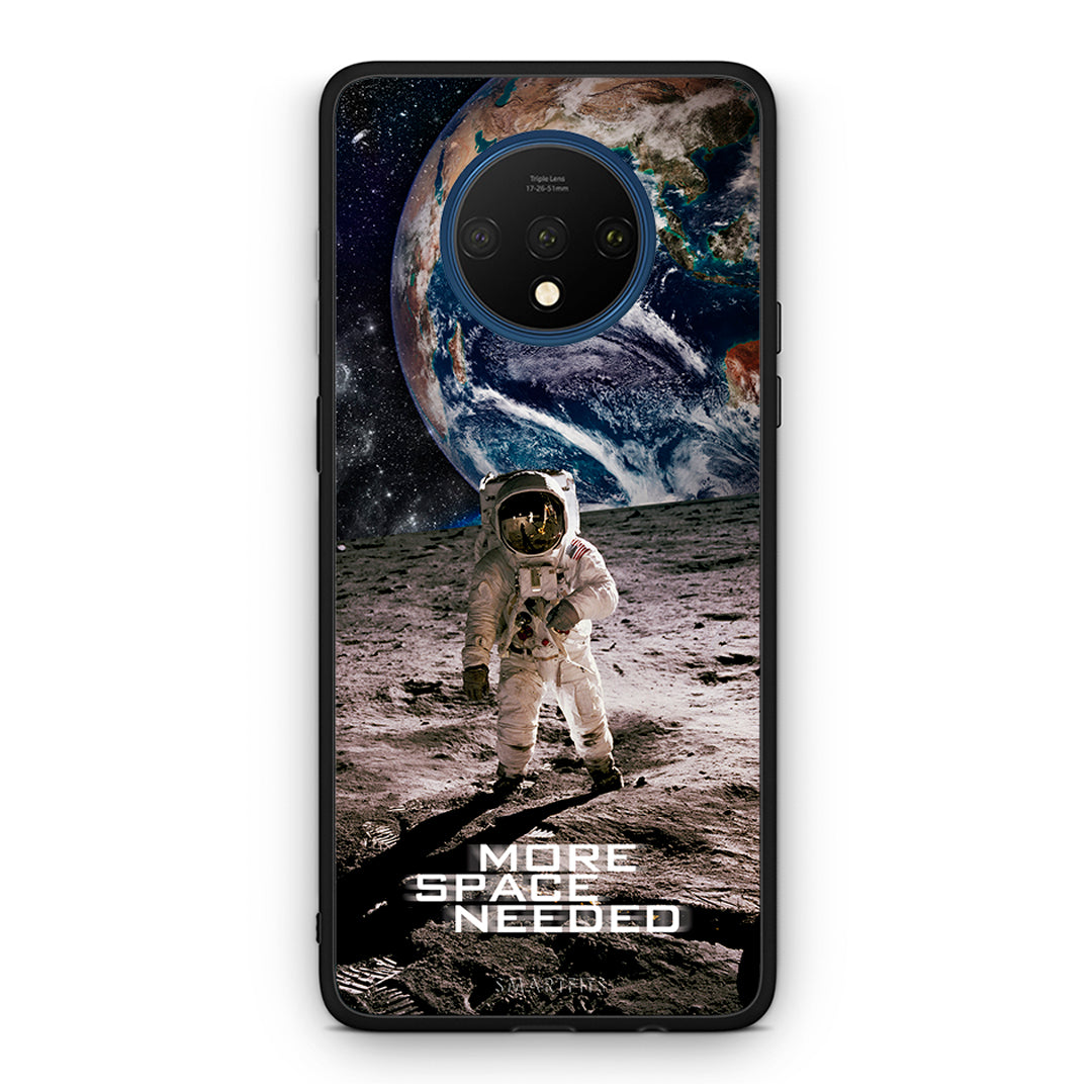 OnePlus 7T More Space θήκη από τη Smartfits με σχέδιο στο πίσω μέρος και μαύρο περίβλημα | Smartphone case with colorful back and black bezels by Smartfits