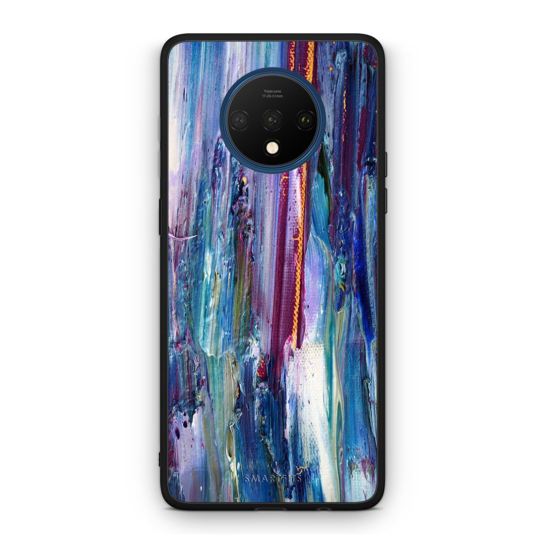 99 - OnePlus 7T  Paint Winter case, cover, bumper