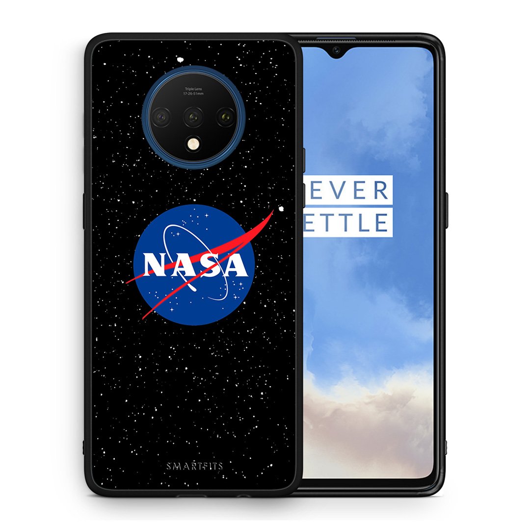 Θήκη OnePlus 7T NASA PopArt από τη Smartfits με σχέδιο στο πίσω μέρος και μαύρο περίβλημα | OnePlus 7T NASA PopArt case with colorful back and black bezels