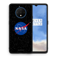 Thumbnail for Θήκη OnePlus 7T NASA PopArt από τη Smartfits με σχέδιο στο πίσω μέρος και μαύρο περίβλημα | OnePlus 7T NASA PopArt case with colorful back and black bezels