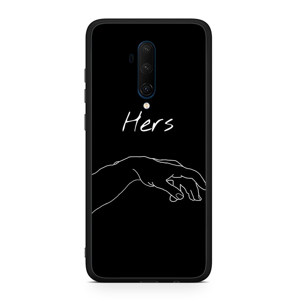 OnePlus 7T Pro Aeshetic Love 1 Θήκη Αγίου Βαλεντίνου από τη Smartfits με σχέδιο στο πίσω μέρος και μαύρο περίβλημα | Smartphone case with colorful back and black bezels by Smartfits