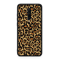Thumbnail for OnePlus 7T Pro Leopard Animal θήκη από τη Smartfits με σχέδιο στο πίσω μέρος και μαύρο περίβλημα | Smartphone case with colorful back and black bezels by Smartfits